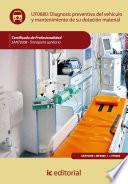 libro Diagnosis Preventiva Del Vehículo Y Mantenimiento De Su Dotación Material. Sant0208